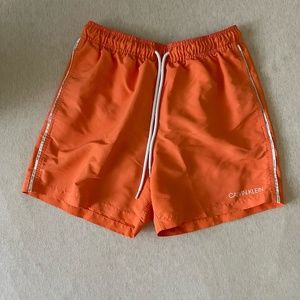 Solid Logo Piping Volley Shorts